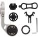 Bike Out-Front Mount for Garmin Bryton Gopro Flashlight | 31.8mm 25.4mm Handlebar | Silver - Buy Online on GoSupps.com
