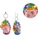 PengLAI 2 Pcs Parrot Chew Toy Bird Beak Calcium Stone Hanging Chew Toy for Parrot Macaw African Grey Parrot Cockatiel (Random Color) - Buy Online on GoSupps.com