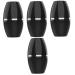 FOMIYES Face Massager Oil-Absorbing Tool 4pcs Oil-Absorbing Stick Facial Skin Care Tool Mini Massager Volcanic Face Roller 5X2.9X2.9CMx4pcs Whitex4pcs