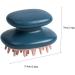 Skisuno Silicone Massage Curb Air Cushion Ridge Hairbrush - Ultimate Scalp Cleaning & Shampoo Massage Device - Buy Online on GoSupps.com