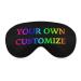 Custom Eye Mask Personalized Design Soft Eyeshade Blindfold with Adjustable Strap Add Your Own Picture Text Blindfold for Sleeping Travel Work Naps Blocks Light