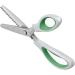 NEJLSD Ultra Sharp Pinking Shears for Fabric - Zig Zag Cut Scissors for Dressmaking - Comfort Grips Sewing Scissors - Professional Handheld (Green) - Buy Online on GoSupps.com