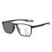 Photochromic Multifocus Reading Glasses Anti Blue Light computer Readers TR90 Flexible Sports Style Sunglasses(Couleur:Noir Grandeur:1.0x)