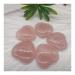 for 1pcs 40 * 40mm Rose Quartz Heart Shaped Stone Natural Crystal Stone Mineral Specimen