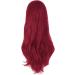 YEESHEDO Women's Dark Red Cosplay Wig 28 - Long Wavy Curly Hair with Bangs for Anime Halloween Costume - Heat Resistant Synthetic Wig - Buy Online on GoSupps.com