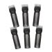 GALPADA 6 pi ces Bouteilles Applicatrices Gradu es Noires avec Peigne pour Coloration Cheveux de Flacons Pratiques pour Salon et Usage Domestique