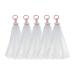 Pack of 5 cleaning nets for shower mesh bag with drawstring for foaming