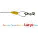 Petest Reflective Lead for Large Dogs - 4.5m (15ft) Yellow & Silver Supports up to 90lbs (40.8kg) - Ideal for Safe Outdoor Adventures - Buy Online on GoSupps.com