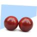 Lurrose Rosewood Massage Balls - 2pcs - Chinese Hand Exercise & Stress Relief - 5cm Red Muscle Roller - Buy Online on GoSupps.com