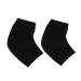 1 pair of tights for women's socks thick socks sock shoes plantar fasciitis socks ankle socks heel anti-crack socks hoe moisturizing socks gel ripstop socks black