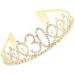 Lurrose 21st Birthday Crystal Crown | Rhinestone Tiara Headband for Wedding & Party Decor (Golden Size 7) - Buy Online on GoSupps.com