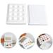  ULDIGI 1PC Nail Art Painting White Gel Nail Polish Makeup Palette Tray Accessories Nail Polish Holder Cosmetic Ceramic White Small Mixing Tray - Buy Online on GoSupps.com