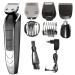 Barber Scissors Hair Clippers for Men 5 in 1 Professional Rechargeable Hair Clipper Hair Clipper Shaver Cordless Adjustable Hair Clipper US Plug
