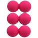 Beaupretty 3st peanut-yoga role sore muscles myofascial release yoga-ball party hats for adult equipment for weight lifting yoga rolls full body roller peal ball Sarcolemm massage