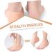 Inner Height Increasing Insoles | Silicone Gel Invisible Heel Pads for Height Boost | Comfortable Foot Protection | Best for All Shoes - Buy Online on GoSupps.com