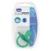 Chicco 00002711310000 Teat "Physio Soft" 0m+ silicone 1 piece neutral green