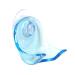 Rongweiwang 2 pieces of plastic-super-suction razor plastic razor bracket suction rack clear bathroom razor holder Shaver storage rack bracket