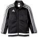 adidas Unisex-Child Soccer Tiro 15 Training Jacket Small Black/White/Black