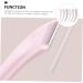 Minkissy 6-Piece Anti-Scratch Eyebrow Trimmer Set for Women | Dermaplaning Razor Tools | Perfect Eyebrow Care & Grooming - Buy Online on GoSupps.com