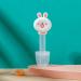 kekafu Silicone Baby Medicine Dispenser Tip Liquid Medicine Syringe Dropper Feeder for Infant White