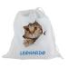 Almatex srl Personalized nursery with name bag 32 x 40 cm Made in Italy prompt delivery cat