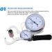 Skinfold Body Fat Caliper Set - Accurate Skinfold Caliper Measuring Tool for Beauty, Fitness & School - Buy Online on GoSupps.com