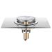 Saddgo Kitchen Floor Strainer Plugs Filter Fast Drainage Anti-Backflow Odor Filter Universal Floor Drain Artifact Bounce
