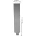 Alipis 3pcs Bathroom Hook Glass Shower Door Dish Towel Holder Hat Hook Coat Hooks Extender with Hook Silverx3pcs 13.2X2X4CMx3pcs - Buy Online on GoSupps.com