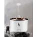SEAAN Volcano Humidifier: Jellyfish Mist Flame Diffuser - 360ml for Bedroom, Home & Office | Pulsating & Continuous Modes - Buy Online on GoSupps.com