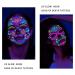 Beisto 8 Set Fluorescent Face Tattoo Stickers - Glow UV Neon Temporary Tattoos for Women - Halloween Christmas Festival Party Props - Buy Online on GoSupps.com