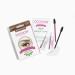 1000 Hour Brow Color Kit Light Brown - Long Lasting Temporary Color - 12 Applications - Plant Extract Formula - Buy Online on GoSupps.com