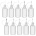 Bantoye 10 Pcs Needle Tip Glue Bottle Applicator DIY Quilling Tool Precision Tip Glue Plastic Liquid Dropper Bottles (30 ml)