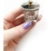 Shop Alexnailart Glass Crystal Dappen Dish with Metal Lid - Premium Nail Art Tool for Acrylic Powder - Buy Online on GoSupps.com
