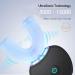 Ultrasonic Automatic Toothbrush AutoToothbrush for Adult 360 Auto Toothbrush Electric Teeth whitening Brush 360 Sonic Toothbrush for Adult with Timer & Wireless Charging (black1) - Buy Online on GoSupps.com