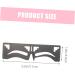 2pcs Eyebrow Ruler Brow Guide Template Eyebrow Shaping Stencil Eyebrow Shape Card 1 count (Pack of 1) Black - Buy Online on GoSupps.com