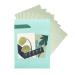dijiusidy 1 Box Absorbing Sheet Portable Beauty Makeup Tools Facial Deep Cleaning Supply Face Blotting Sheets Matting Wipes Type6