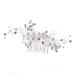 Beaupretty Wedding Hair Comb Tiara Bridal Comb Bridal Hair Accessories Wedding Hair Accessories Bridal Headdress Banquet Hair Comb Crystal Hair Pieces