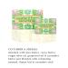 Greenwich Bay 6.5 oz Garden Shea Butter 3 Bar Soaps - Cucumber & Freesia - Buy Online on GoSupps.com
