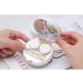 Milists Contact Lens Container & Applicator - Travel Kit with Mirror & Organizer - Sweet Invisible Golden Case for Easy Travel - Buy Online on GoSupps.com