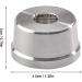Nakur Mini Size Shaving Base - 304 Stainless Steel Razor Knife Stand Holder for Men | International Shipping Available - Buy Online on GoSupps.com