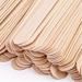 OMWAH Wooden Waxing Spatulas (Pack of 100) - 6 Inch Sturdy Applicators for Hair Removal - Home and Salon Use - Smooth, Splinter-Free - Buy Online on GoSupps.com