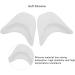 Buy Soft Silicone Ballet Dance Shoe Pads - 2 Pcs Reusable Toe Cushions with Breathable Holes for Foot Care (White) - International Shipping Available - Buy Online on GoSupps.com