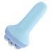 Gleavi massage roller head roll made of metal yoga tools Manual muscle roll Massage device Face tools Handing tools Body ice cream vision role Exercise roller Household Meridian brush 14.5x7.5cm blue