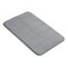 PRETYZOOM Area Rugs Tile Flooring Mat Outdoor Floor Mat Non Slip Carpet Bed Room Carpet Bath Mat Absorb Water Grey 20 x 32 cm (Rectangular)