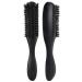 Beard Brush for Men - Long Handle Curved Mustache Brush Wooden Hair Cleaning Tool Black - Personal & Professional Use - Buy Online on GoSupps.com