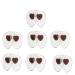 High Heel Insert Soft Comfort Gel Insole Metatarsal Pads Ball of Foot Cushions for Pain Relief Stop Blisters Calluses Forming Prevent from Slipping Nonslip for Women 7 Pairs Brown