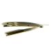 Sicastar Stainless Steel Folding Straight Razor | Gold | Replaceable Single Edge Blades for All Double Edge Razors | International Shipping Available - Buy Online on GoSupps.com