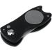 Mcredy Metal Foldable Golf Divot Repair Tool with Pop Up Button - Stainless Steel, Portable Black - Buy Online on GoSupps.com