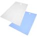 Ververt Touch Treatment Tablecloth - Breathable Oil-Resistant Beauty Salon Bed Linen | Waterproof Massage Cover with Face Hole | Perfect for Wellness Studios - White-Blue - Buy Online on GoSupps.com