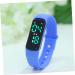 Buy Yardwe Kids' Smart Digital Watch - Safe Arm Bands & Fitness Tracker - Blue Intelligent Bracelet for Children - Buy Online on GoSupps.com